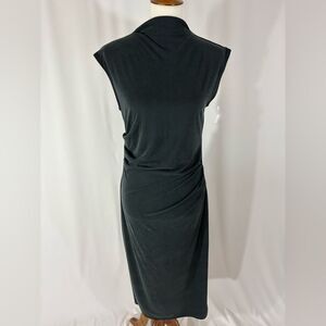 NWT Old Navy Dark Blue Sleeveless Midi Dress